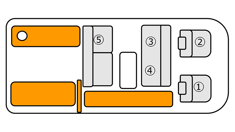 リビングモード 対面